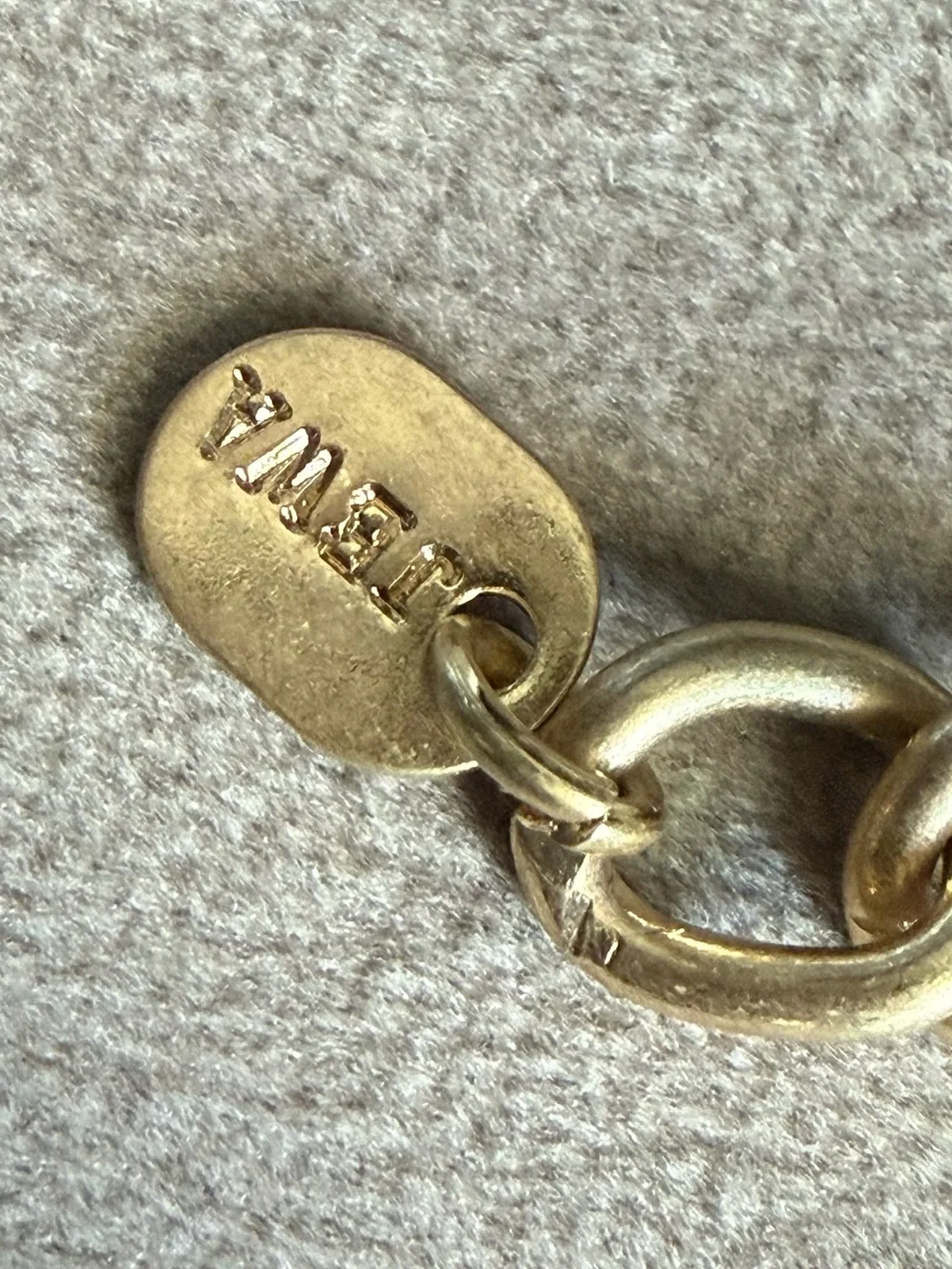 Gold-Tone Heart Charm Double Strand Bracelet - Women's Jewelry
